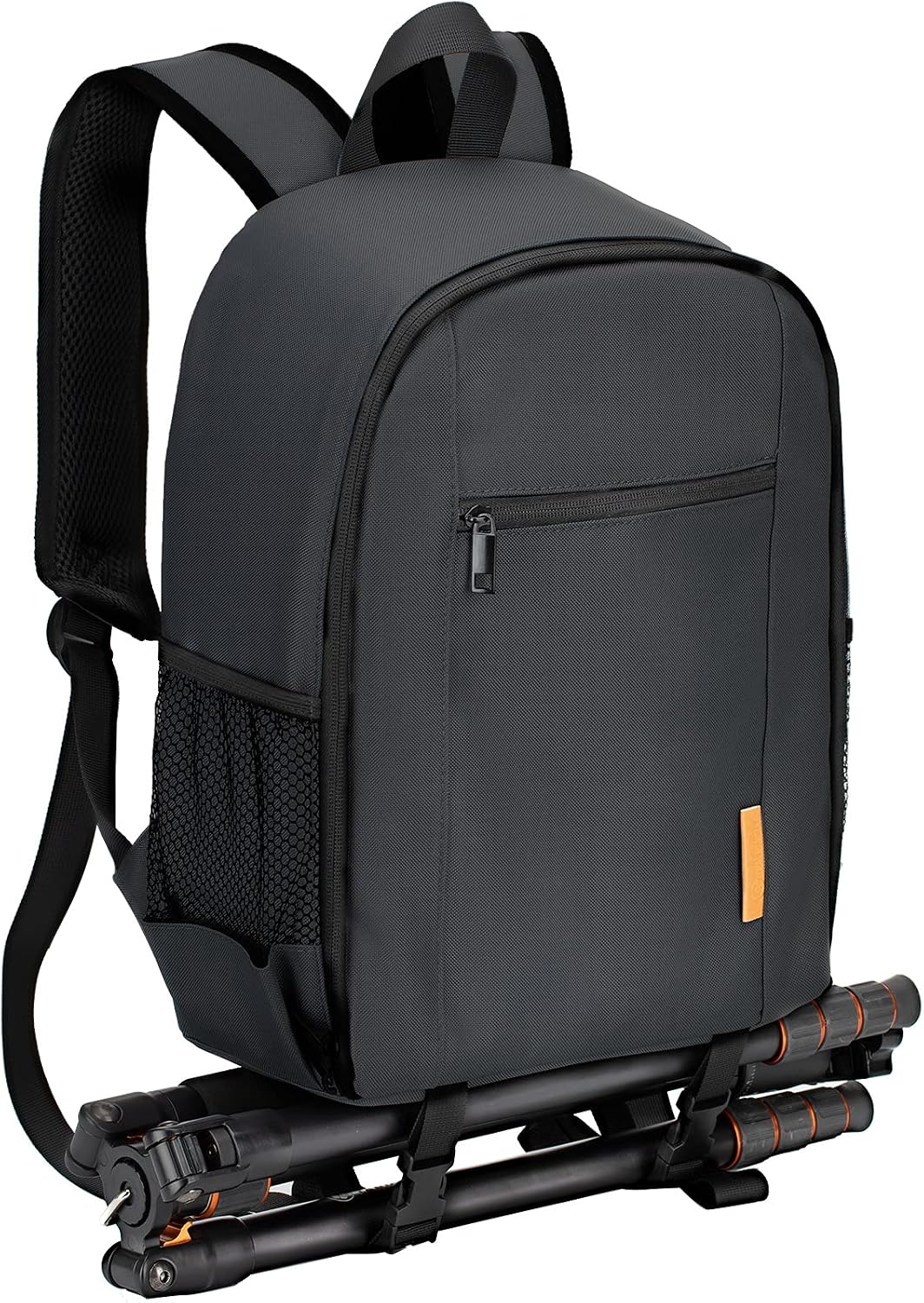 TARION Camera Backpack Waterproof Case Bag with Laptop Compartment and Rain Cover for DSLR SLR Camera Lens Flash Accessories
