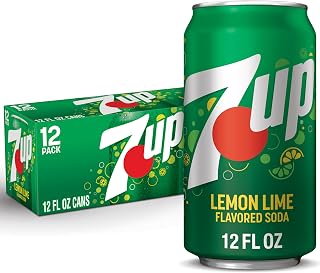 7UP Lemon Lime Soda, 12 fl oz cans, 12 pack