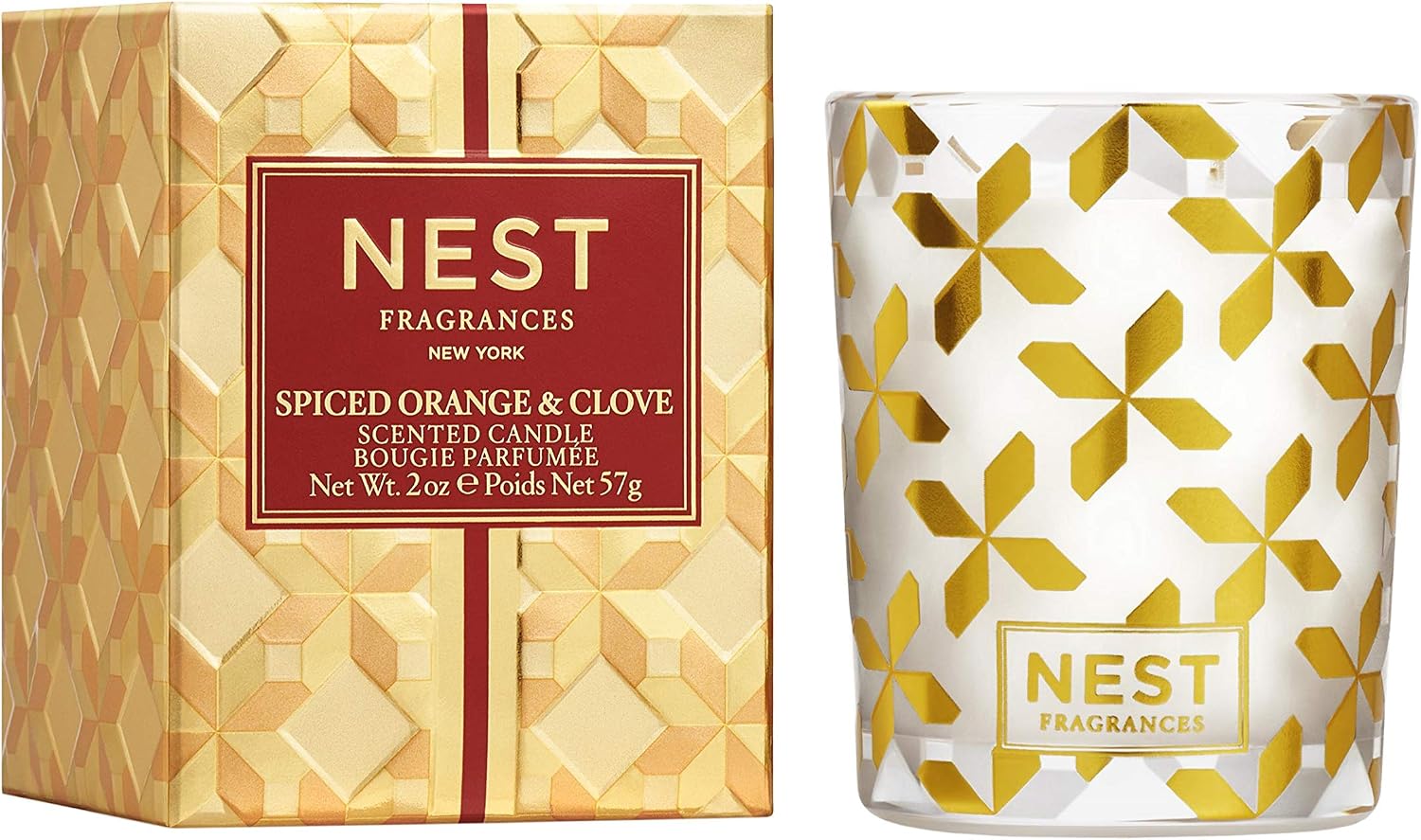 NEST Fragrances Spiced Orange & Clove Votive Candle
