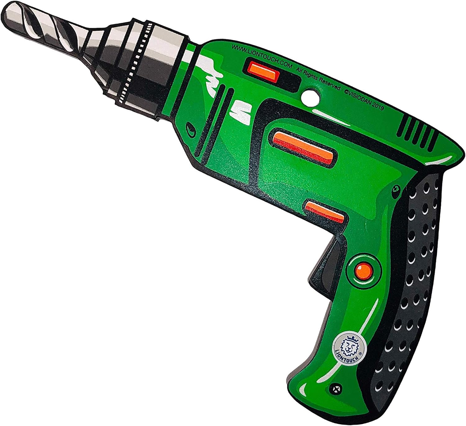 Liontouch - Toy Power Drill for Toddler Boys – 1 Year up | Pretend Play Foam Toy Tools for Children | Ideal for Kid’s Educational Learning, Building & Construction Play