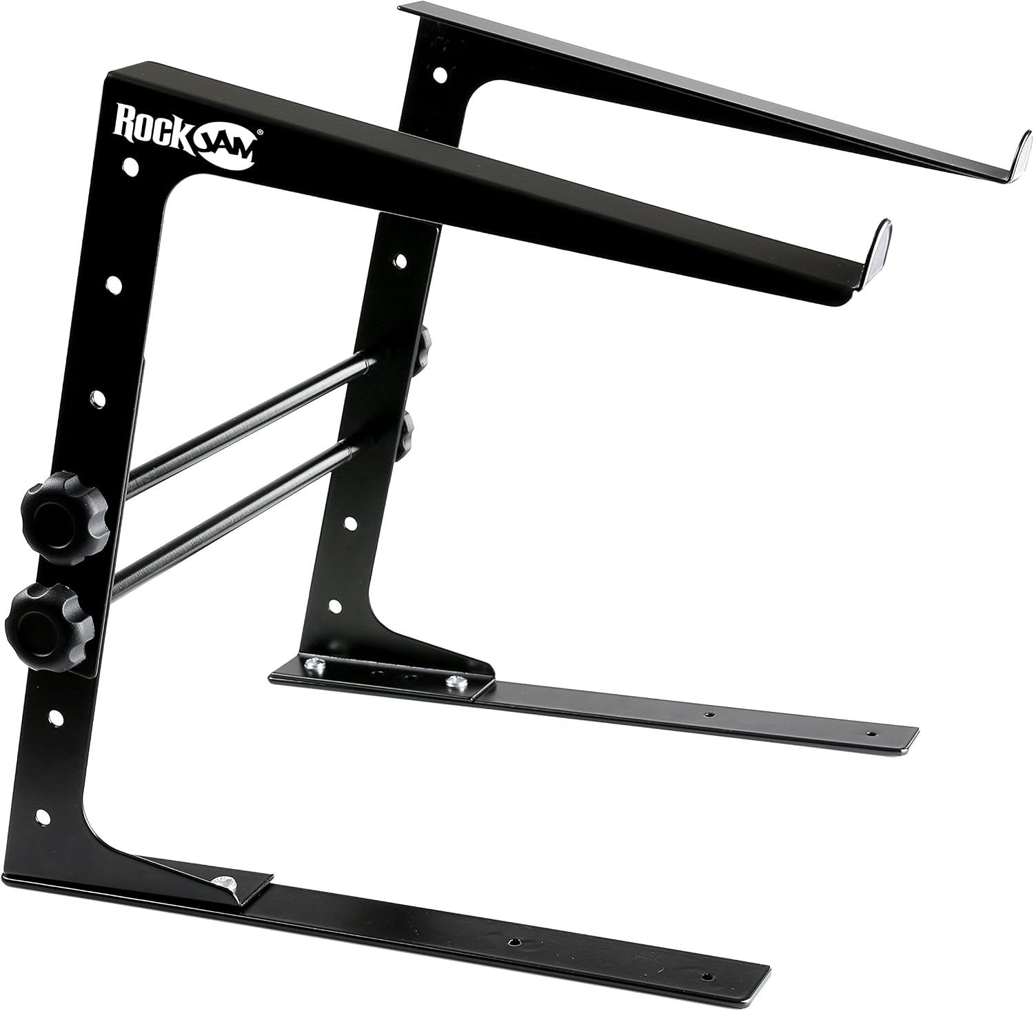 RockJam RJLP1 Adjustable Desk Mounted Desktop Laptop Stand Laptop Riser and DJ Controller Stand,Black