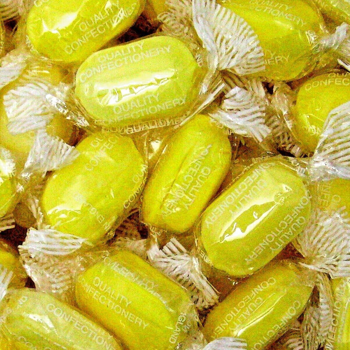 Krazy Kandi 1kg Bulk Sweets – Pick Your Favourite Mix! Fizzy, Jelly, Sour & Gummy Options – Retro Pick & Mix Candy Bags, Party Treats, Sweet Gift Idea (Sherbet Lemon)