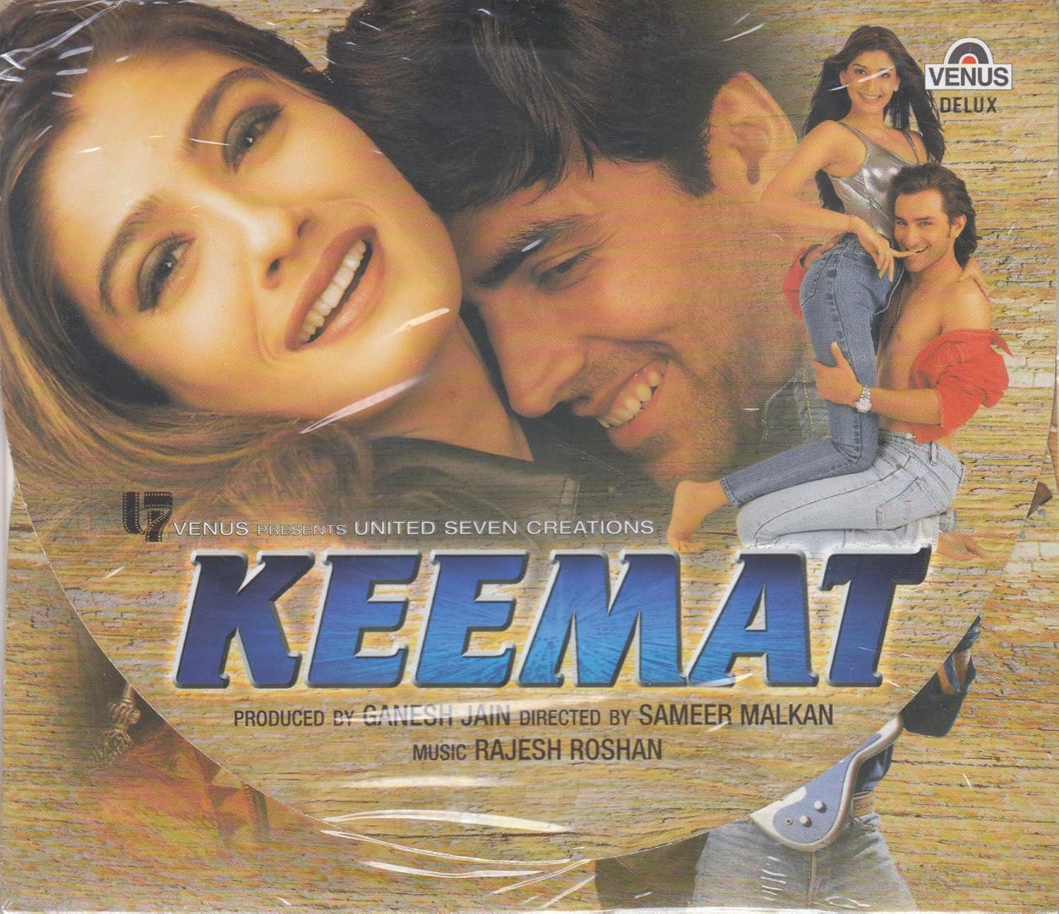 KEEMAT music sound track -CD , First Edition , VENUS DELUX , Music By Rajesh Roshan