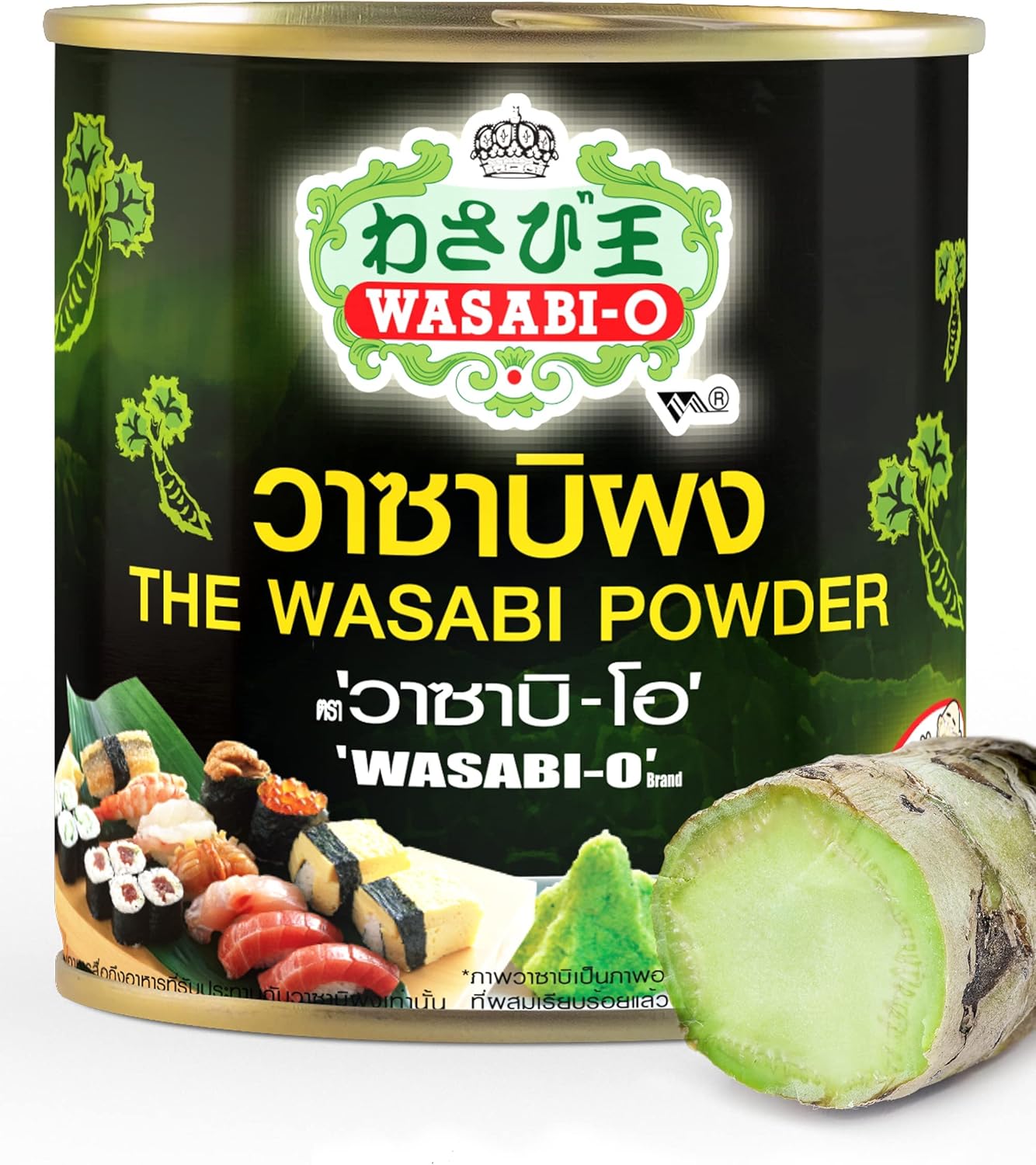 WASABI-O Premium Wasabi Powder - 35g | Japanese Horseradish for Sushi, Salmon, Seafood, Grilled Meats | Authentic Flavoring and Ingredient
