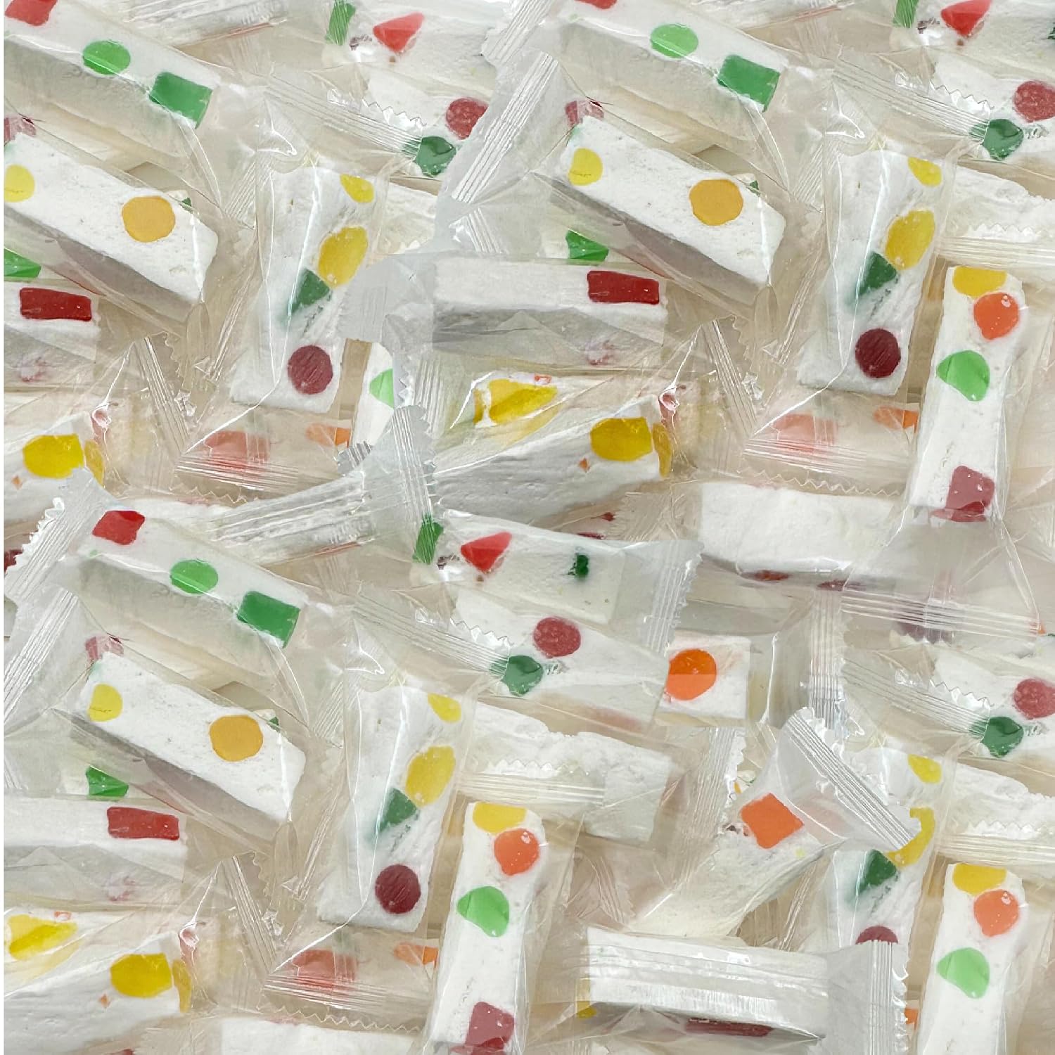 Jujube Nougat Candy | 30 Count, 11-Ounce Pack | Classic Treat with Fruit Jelly Pieces | Individually Wrapped