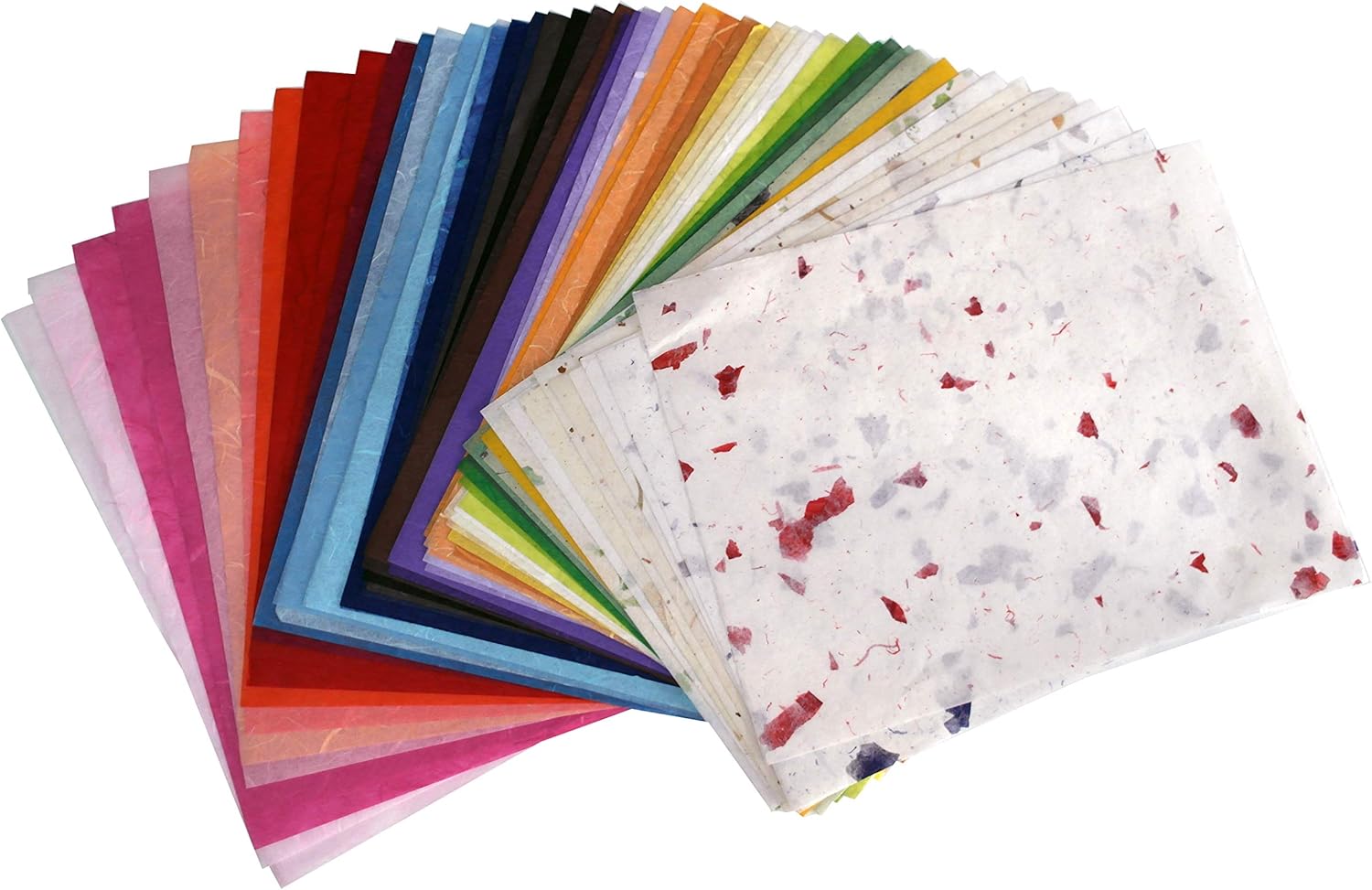 75 Mulberry Paper Sheet Design Craft Hand Made Art Tissue Japan Washi Design Craft Art Origami