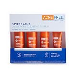 AcneFree Severe Acne 24 Hour Clearing System for stubborn acne, 4 Step Routine Kit