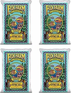 FoxFarm Ocean Forest Potting Soil, 1.5cu ft (Pack of 4) - Light, Aerated Texture, Designed for All Container Plants - pH Adjusted for Optimal Nutrient Uptake, Effectively Retains Moisture