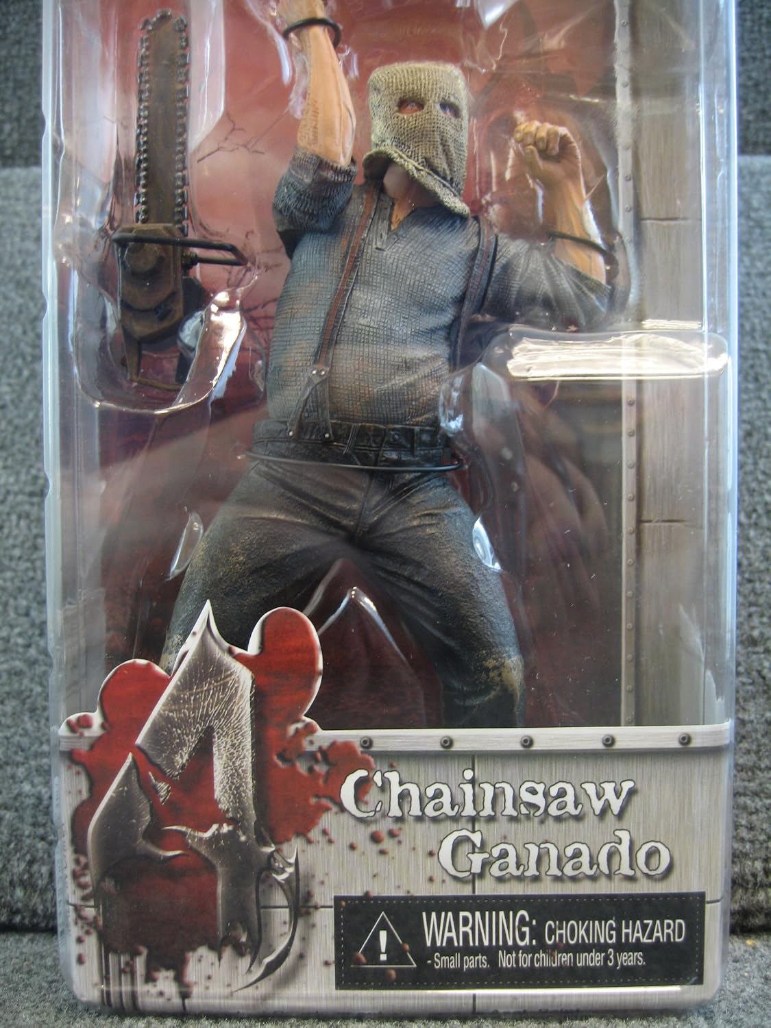 Neca Chainsaw Ganado Resident Evil 4 Figure