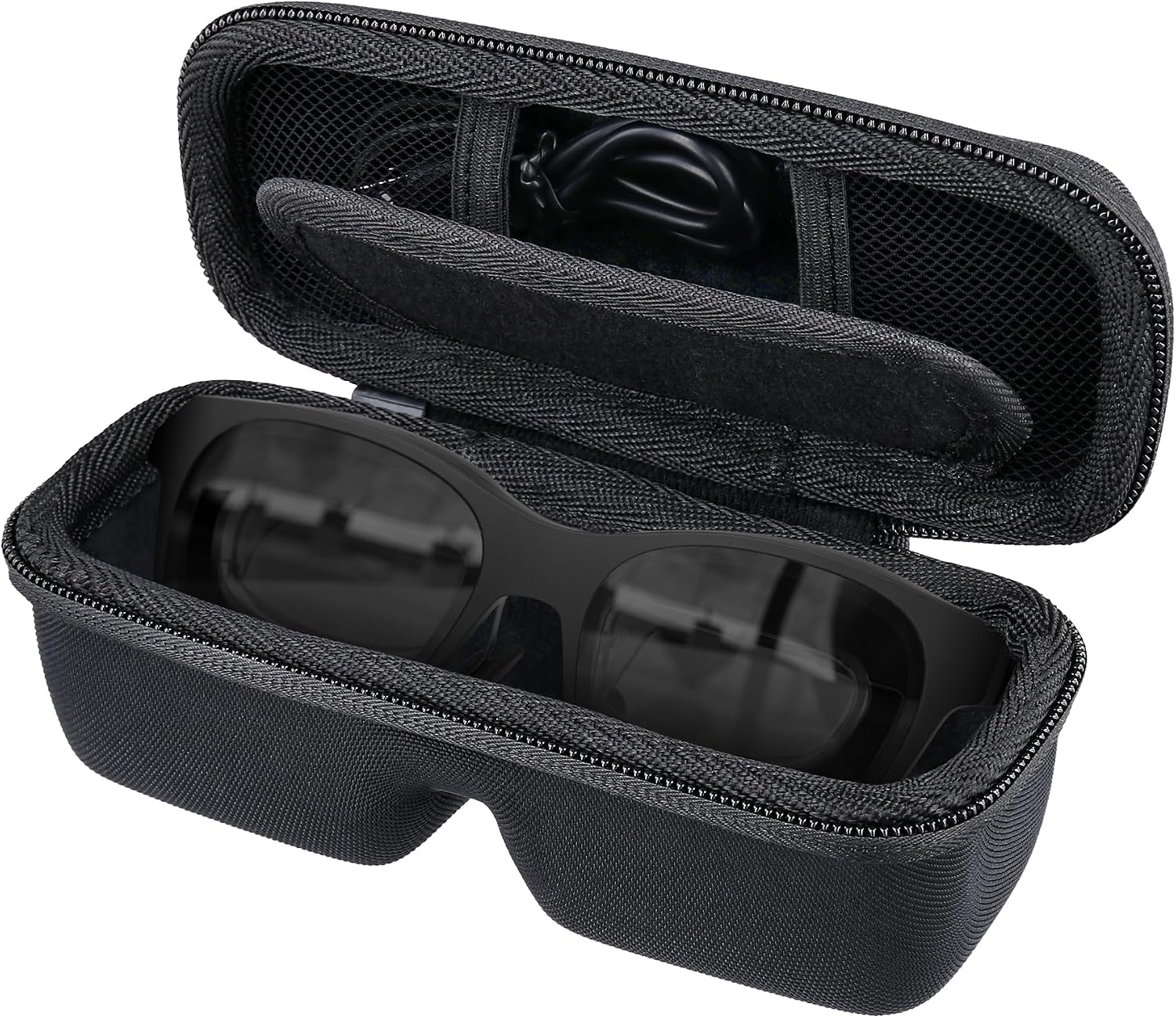 Khanka for XREAL One/XREAL Air 2 Pro/Air 2 / Air AR Glasses Hard Carrying Case,Protective Storage Cover for Smart Glasses Video Glasses（Case Only）