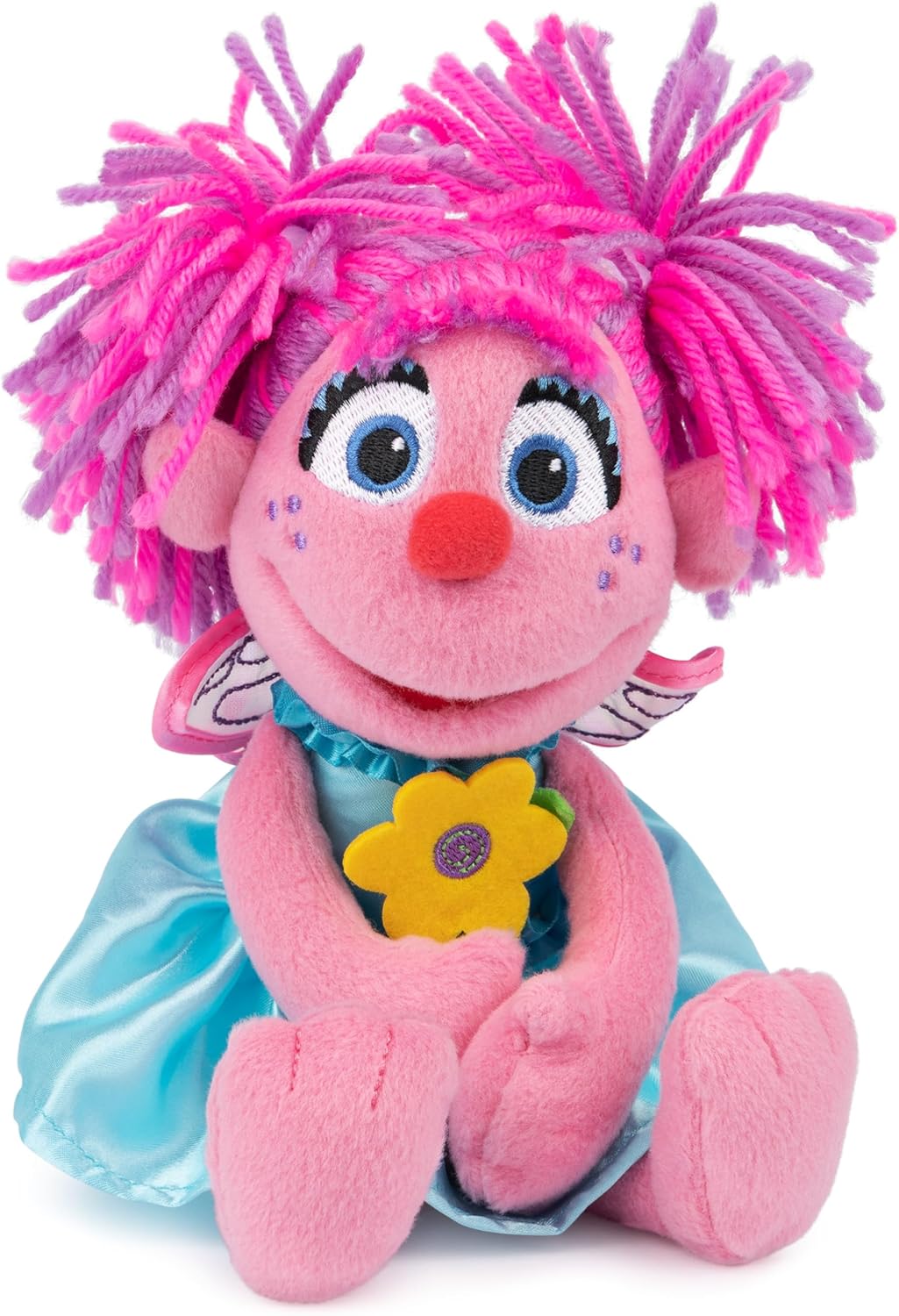 GUND Kids Sesame Street Plush ABBY CADABBY With Flowers