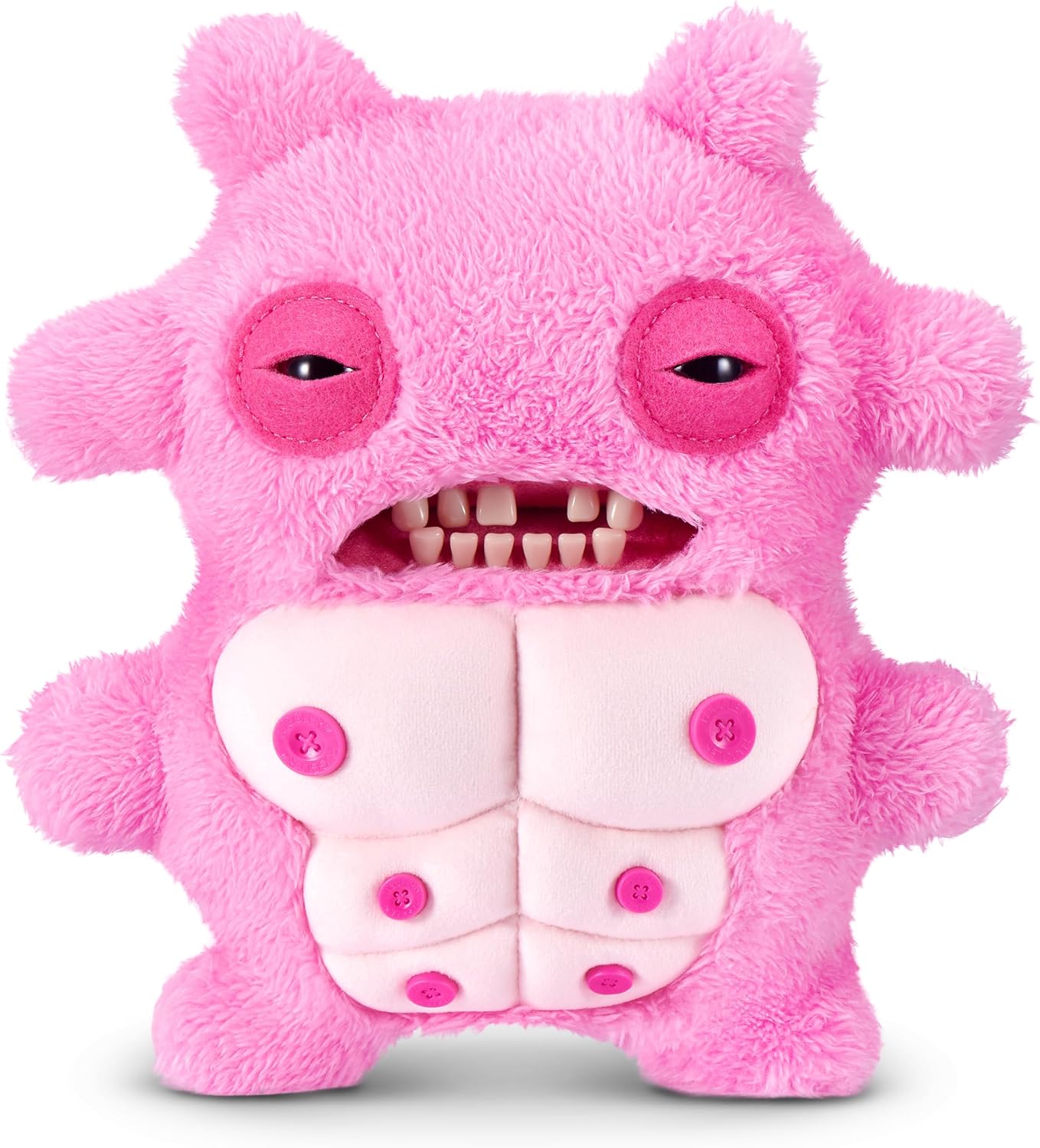 Fuggler Nipple Fuggs 9 Inch (Sir Nobbynuts) by ZURU | Funny Ugly Monster with signature teeth, soft & huggable collectible plush, for fans & collectors, gift for tweens & teens