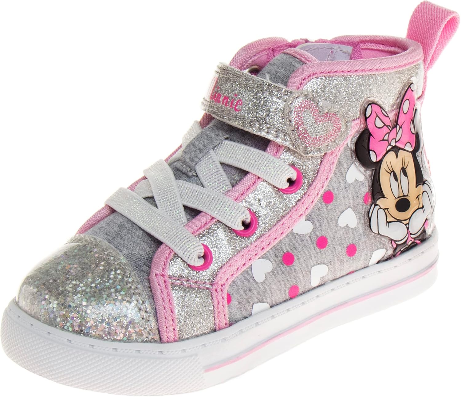Disney Princess Minnie Mouse Frozen Hightop Sneakers Snow White Shoes