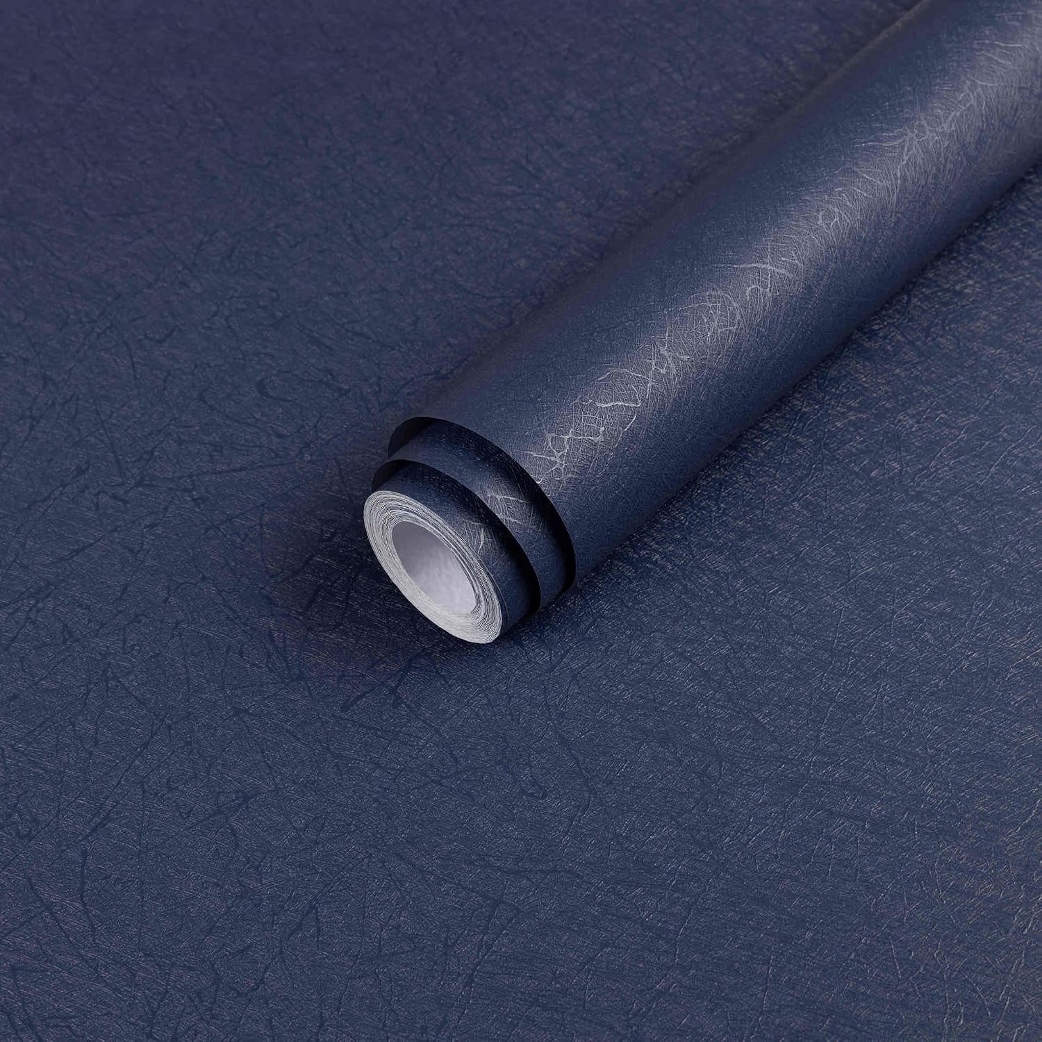 Dark Blue Peel and Stick Wallpaper Removable Self Adhesive Contact Paper