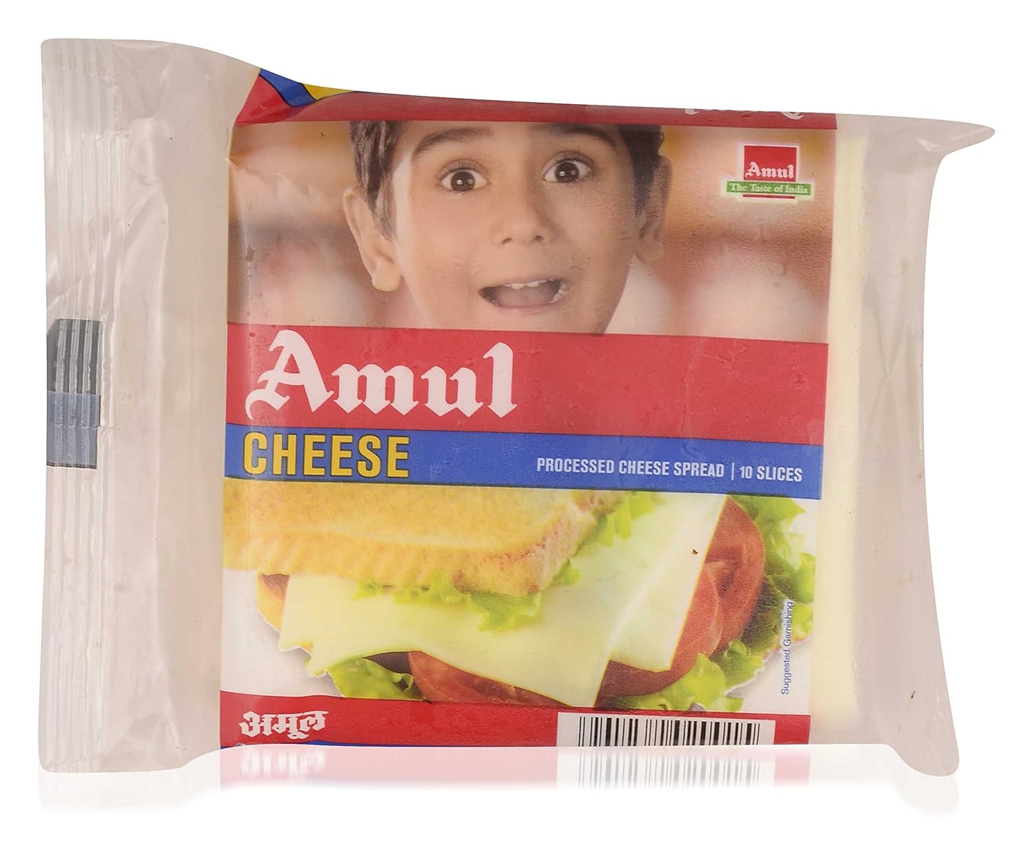 Amul Cheese Slice 200Gm. (10 Piece)