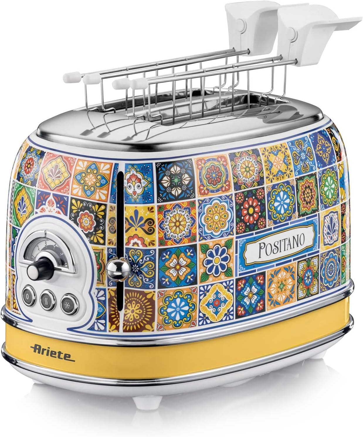 Ariete Toaster 8.1E+2 Watts 2.3E+2 Volts AC 6 Programs 6 Slots Pan