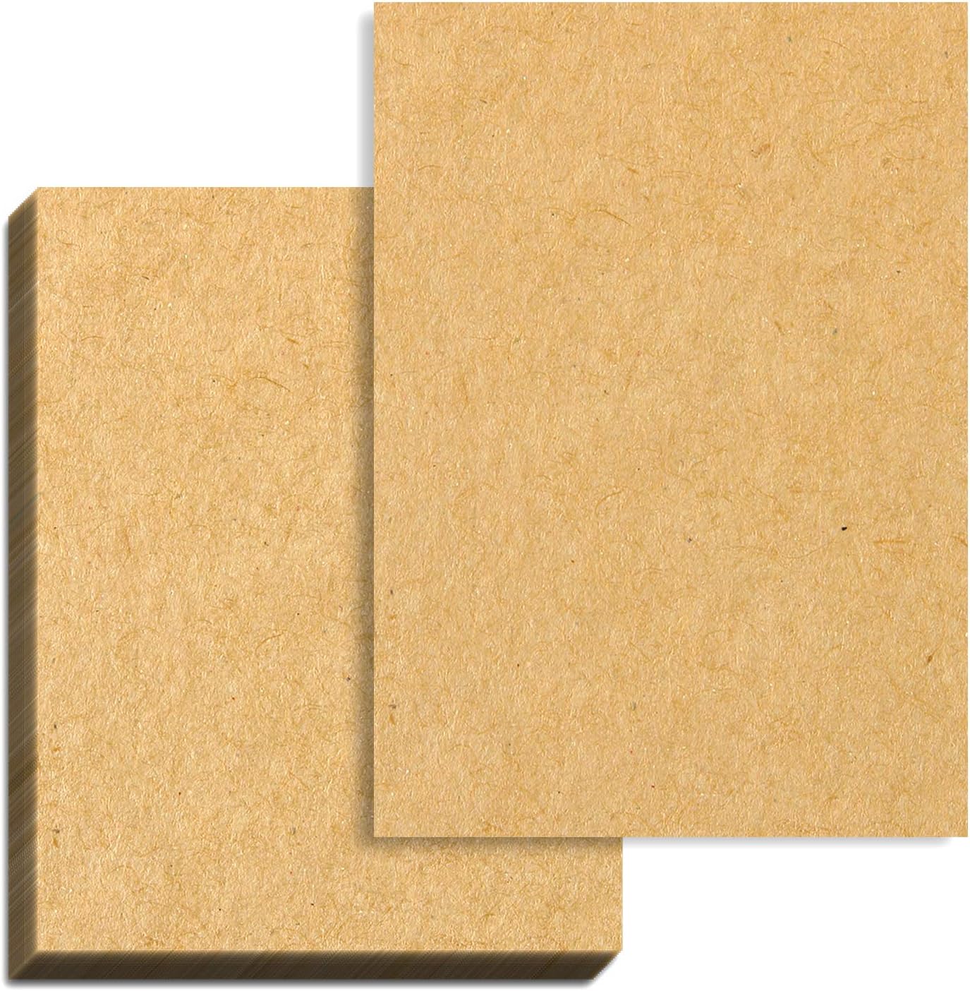 150 Sheets, Brown Kraft Paper A4 Sheets, 100gsm