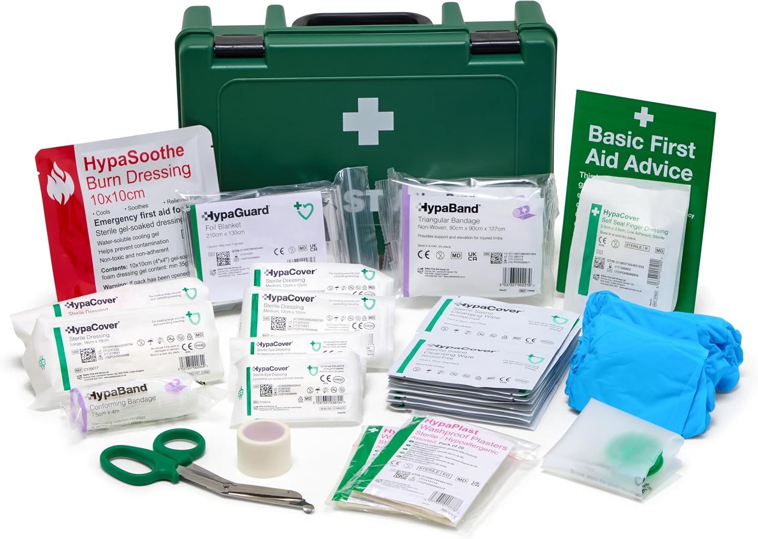 Safety First Aid Group Economy First Aid Kit BS 8599 Compliant, Small Fully Stocked