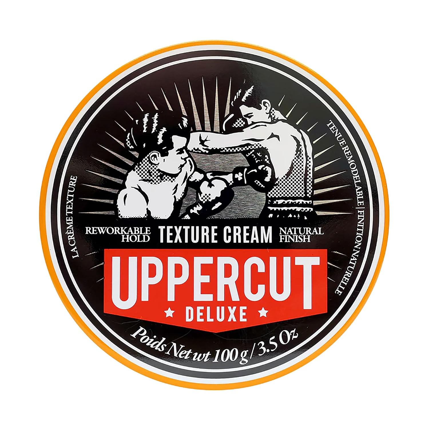 UPPERCUT DELUXE Texture Cream –Flexible, Reworkable Styling Cream for Men – Natural Matte Finish, Pliable Hold, Lightweight Hair Product – 3.5 oz / 100g