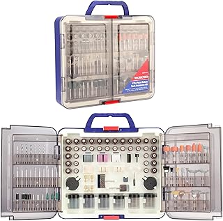 WORKPRO 476PCS Rotary Tool Accessories Kit, Rotary Tool Bits for Easy Cutting, Sanding, Grinding, Carving, Polishing, Drilling and Engraving