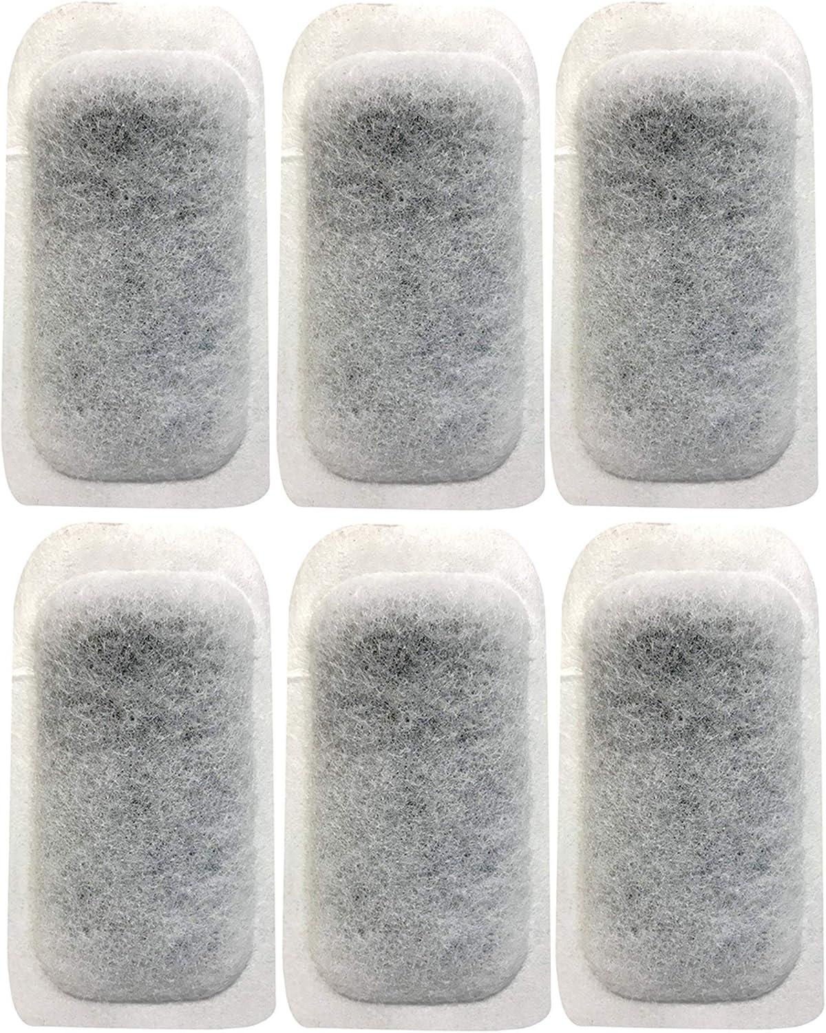 Penn-Plax Replacement Filter Media Cartridge for NuWave Betta Fish Tank Kit – 6-Pack