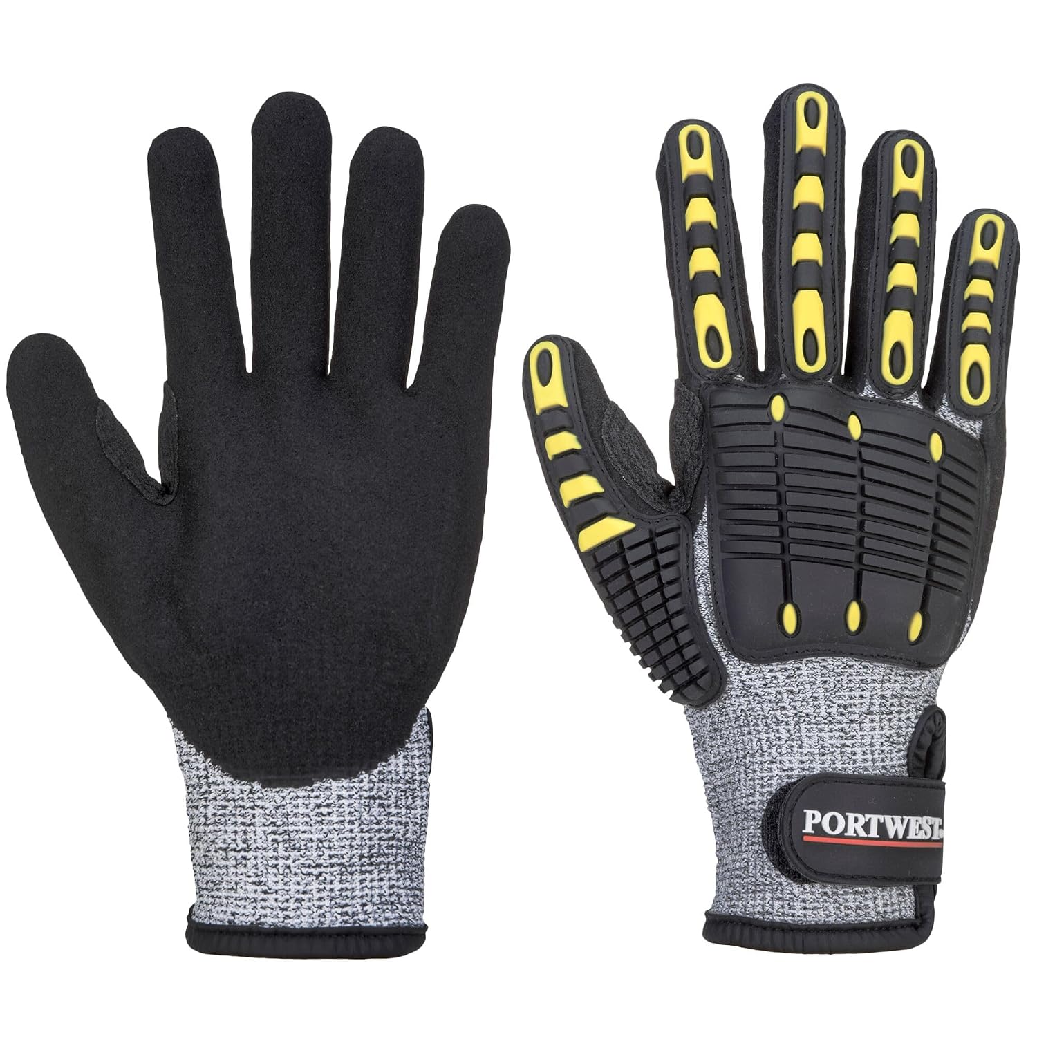 Portwest Anti Impact Cut Resistant Glv Ressistant Safety Work Protection Maximum Abrasion ANSI 105, X Large