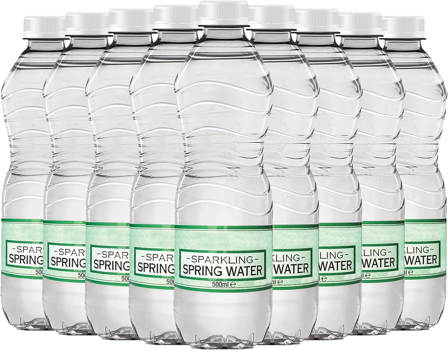 Hydro Spring Still and Sparkling 500ml and 330ml Water Bottles Case-Bottled Water Multipack - Hydration Pack for Everyday Use (20 pack 500ml, Sparkling)