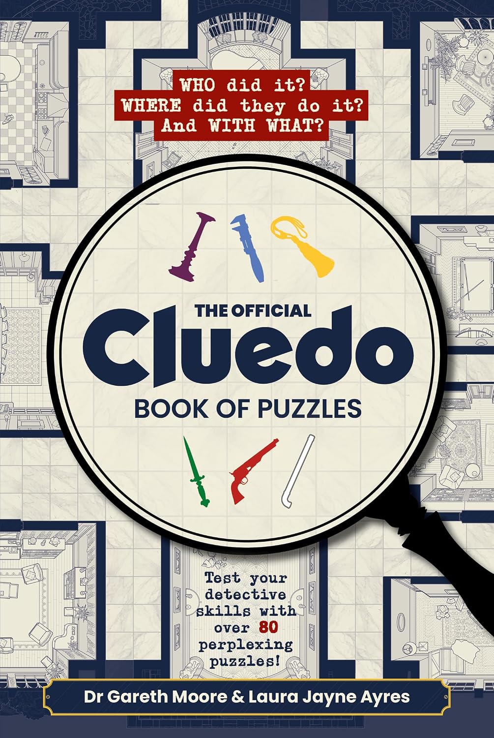 Cluedo Book of Puzzles: The official gift book for fans of the classic, iconic murder mystery game!