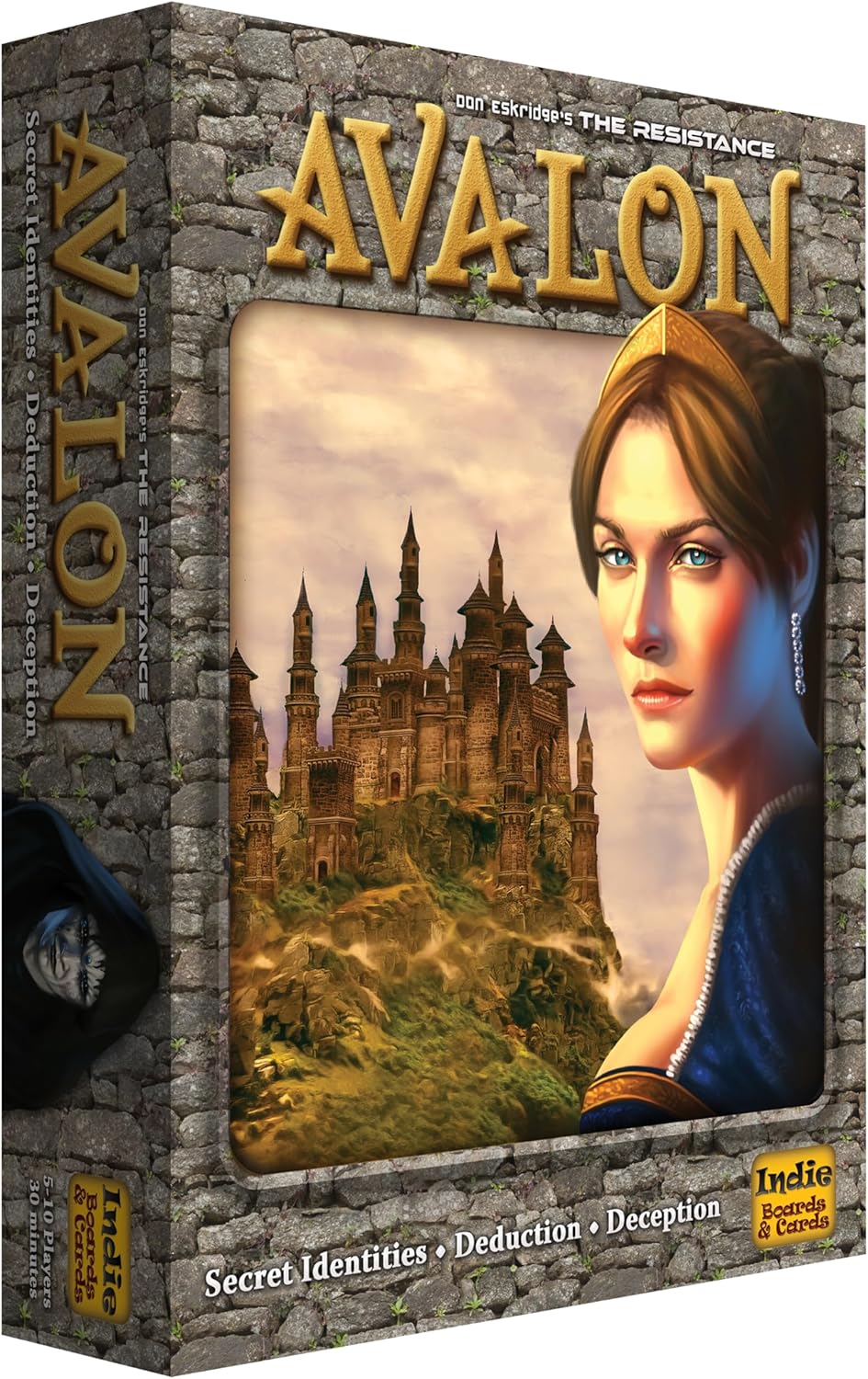 The Resistance: Avalon by Indie Boards & Cards | Social Deduction Game of Hidden Roles, Bluffing & Loyalty | 5–10 Players | Ages 13+ | Fast Tense Gameplay