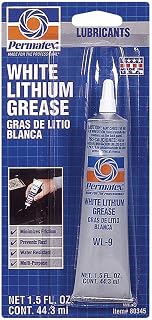 Permatex 80345-12PK White Lithium Grease, 1.5 oz. (Pack of 12)