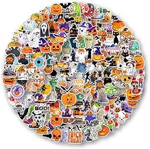 AOWDIAO Halloween Stickers 200 Pcs Halloween Decorations Vinyl Stickers for Kids Adults Halloween Holiday Party Favors Crafts Gifts