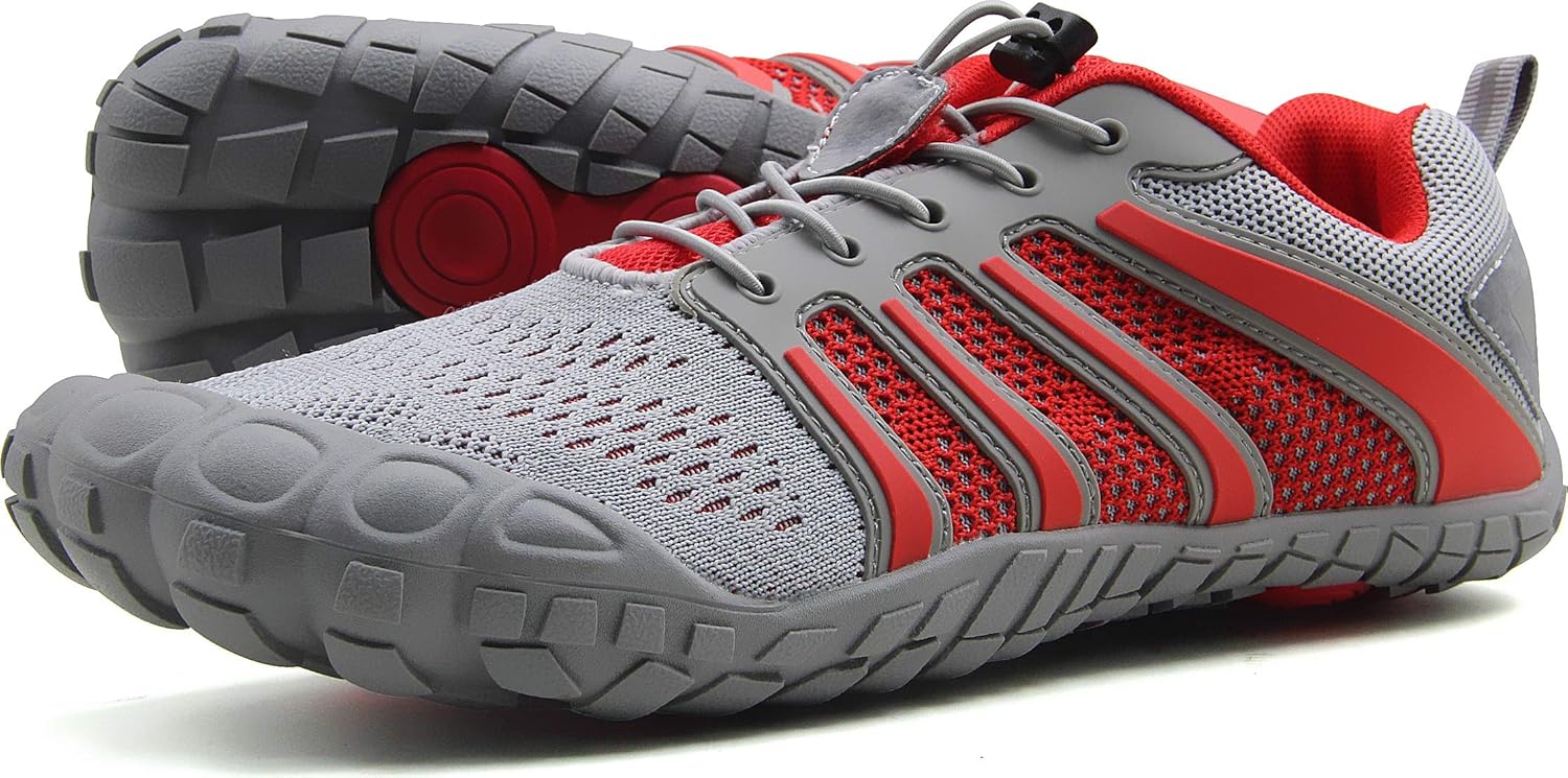 Oranginer Men's Barefoot Shoes - Big Toe Box - Minimalist Cross Training Shoes for Men