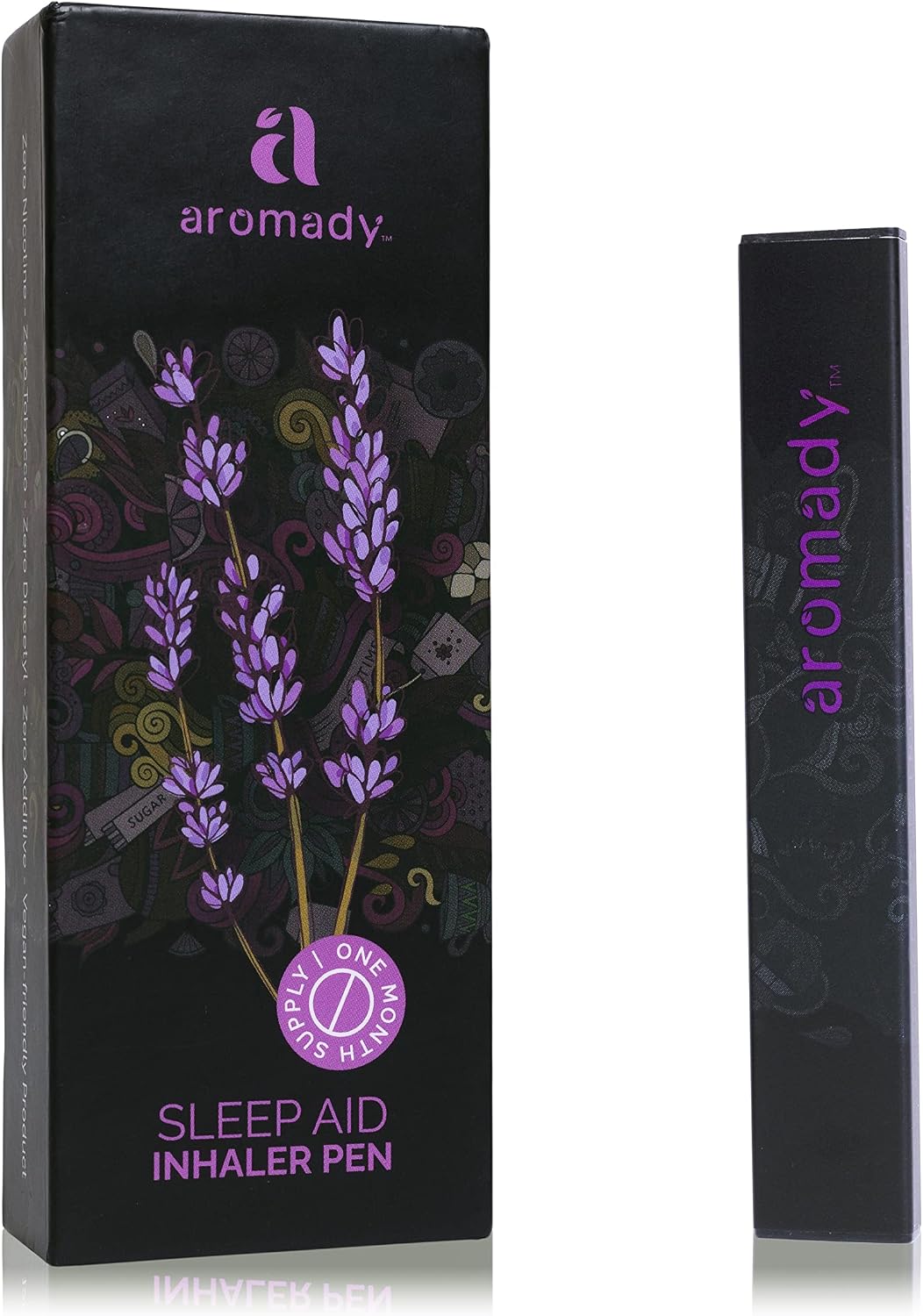 Personal Portable Aromatherapy Essential Oil Diffuser | Sleep Aid Inhaler Pen | Lavender, Chamomile, Grape extract | Exclusive Melatonin inducing blend | Calming & Relaxing