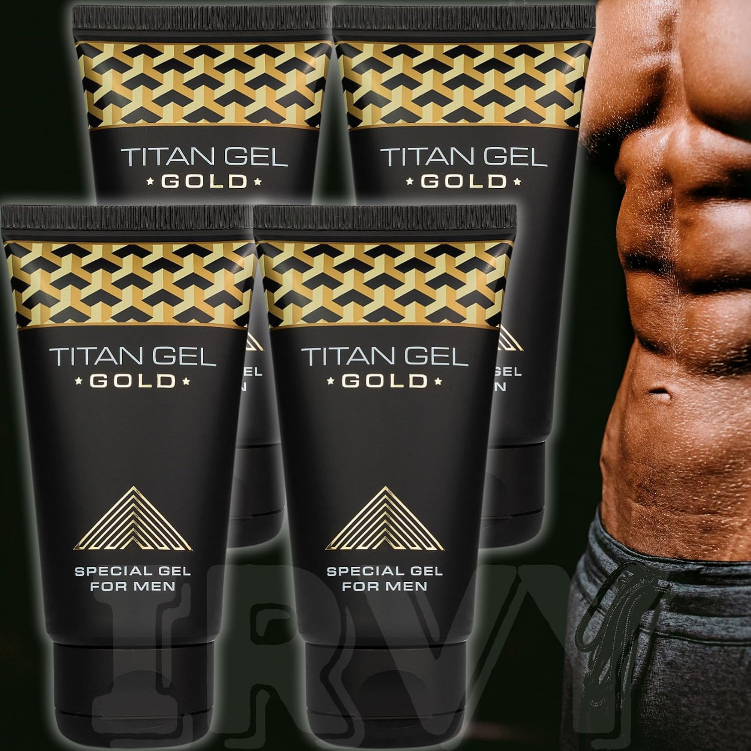 Titan Gel Gold for Men Original (Pack of 4)