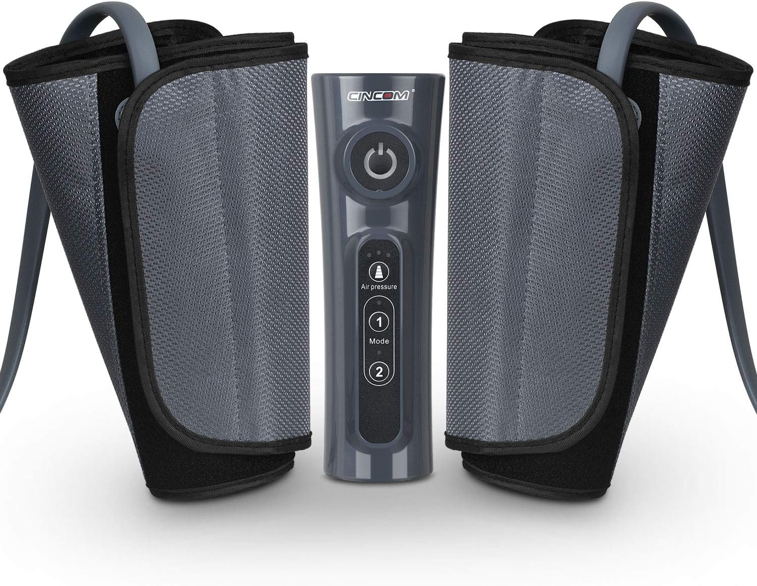 CINCOM Leg Massager for Circulation and Pain Relief, Air Compression Calf Massager with 2 Modes 3 Intensities Helpful for RLS Edema and Muscles Relaxation Gifts - FSA HSA Eligible