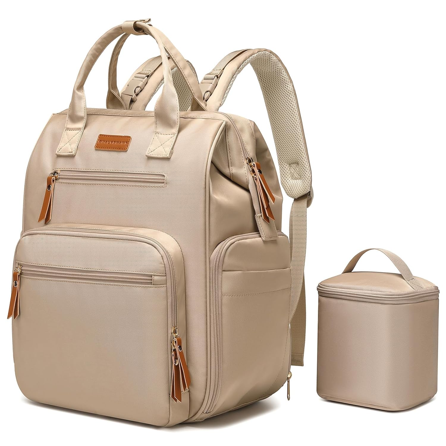 Breast Pump Bag for Spectra S1 S2 Medela, Convertible Large Diaper Bag Backpack for Working Moms with 14 inch Laptop Sleeve & Cooler Storage, 31L