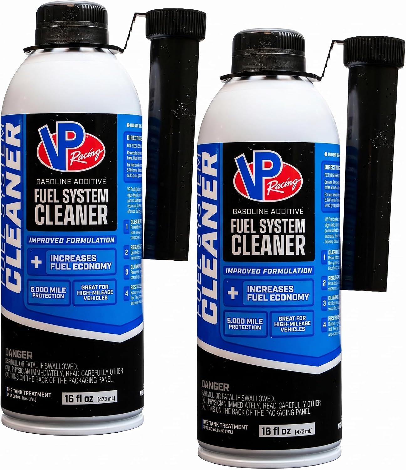 VP Racing 2805 Madditive Fuel System Cleaner with RP21-16 Ounce (2 Pack)
