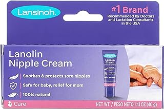 Lansinoh Breast Cream, 1.41 Ounce Tube (Pack of 3)