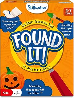 Skillmatics Card Game - Found It Indoor, Scavenger Hunt for Ages 4, 5, 6, 7, Educational, Gifts for Kids, Boys, Girls and Families