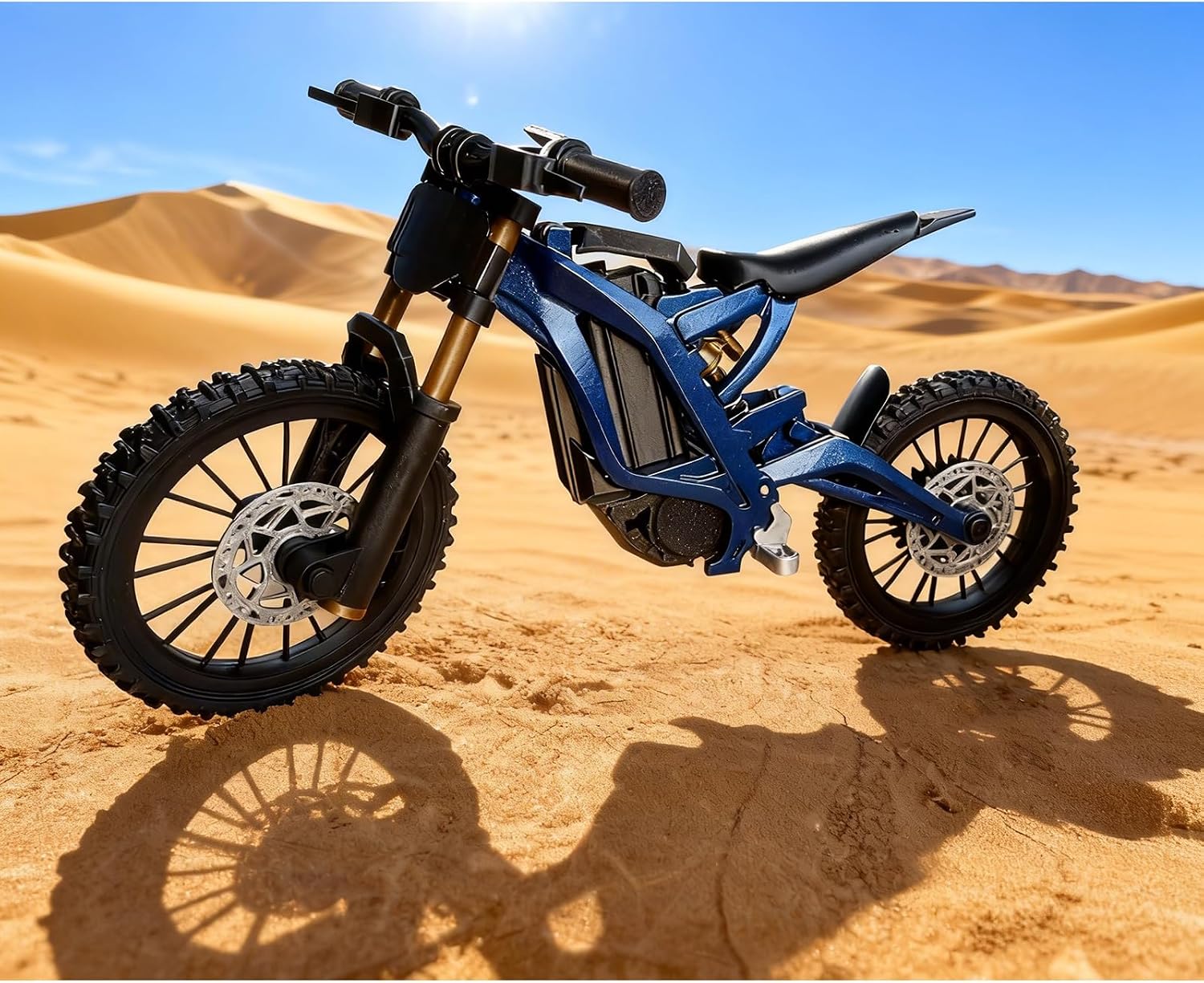 1:9 Scale Electric Dirt Bike Model for Surron Light Bee X(Blue)