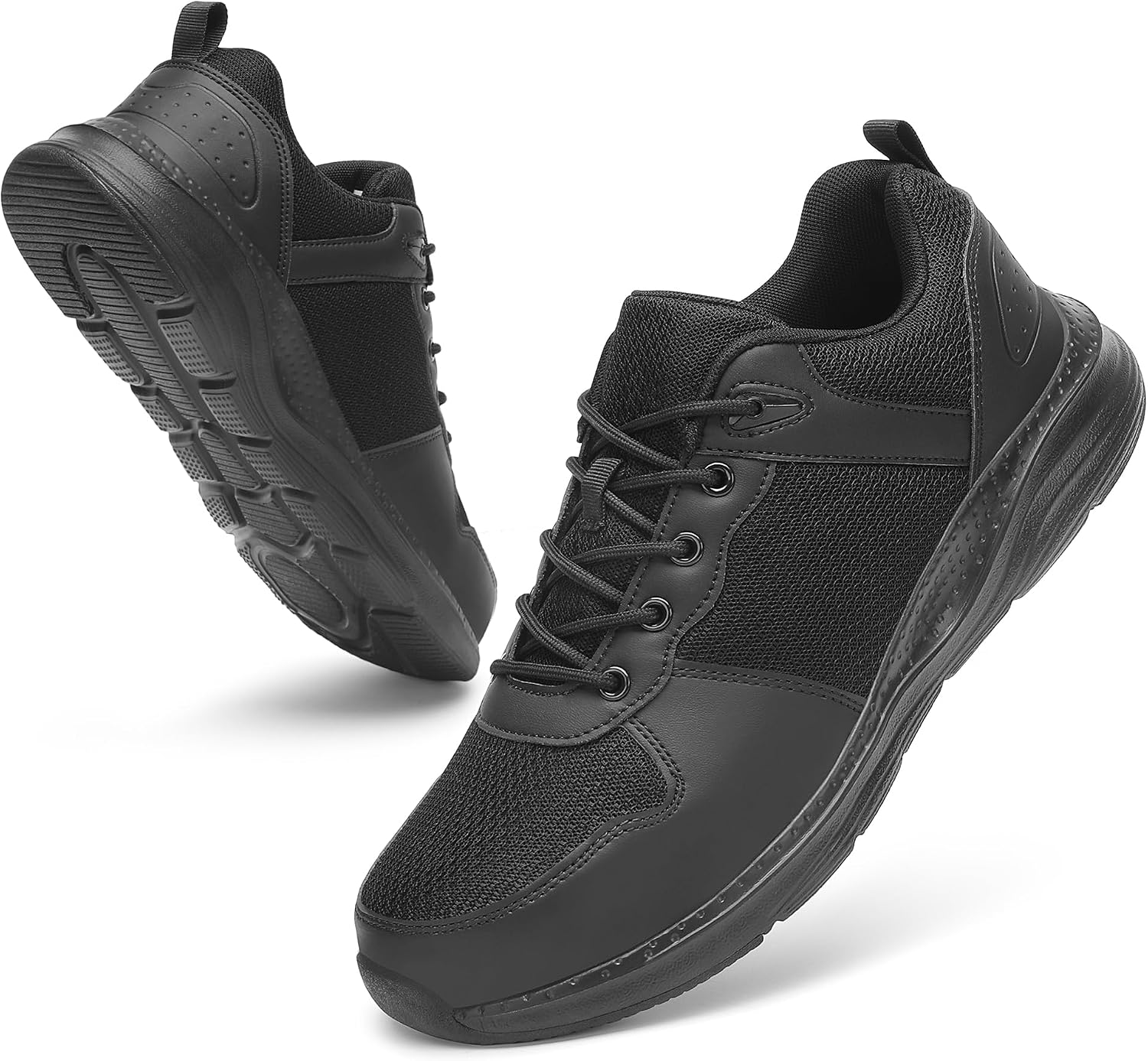 Steel Toe Shoes for Men Women, Slip Resistant Comfortable Lightweight Work Safety Shoes, Puncture Proof Indestructible Sneakers for Industry Construction Warehouse