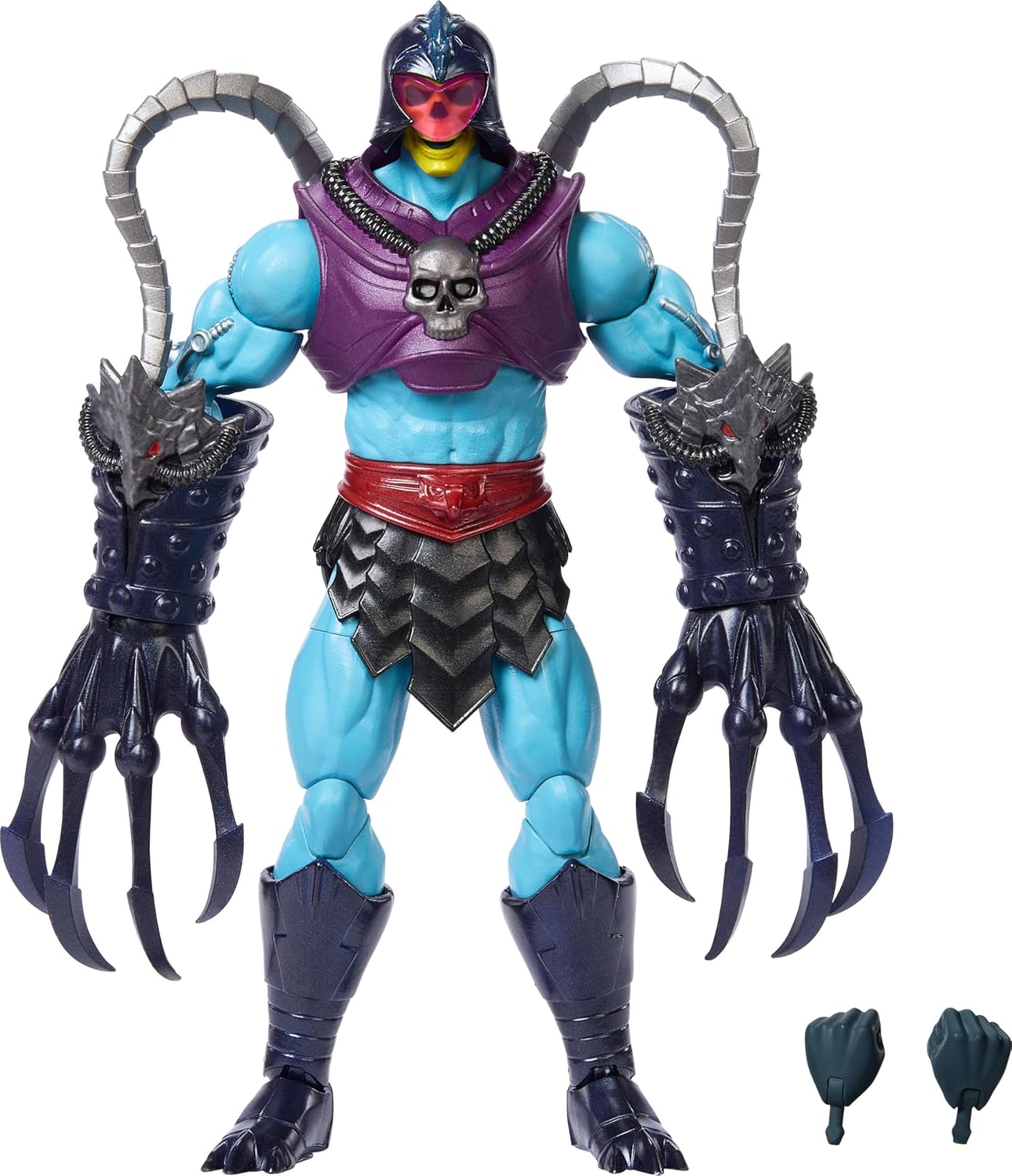 Masters of the Universe Masterverse Terror Claws Skeletor, Action Figure, 30 Articulations, 7-inch MOTU Toy, Deluxe Design & Oversized Attack Hands, JBP81