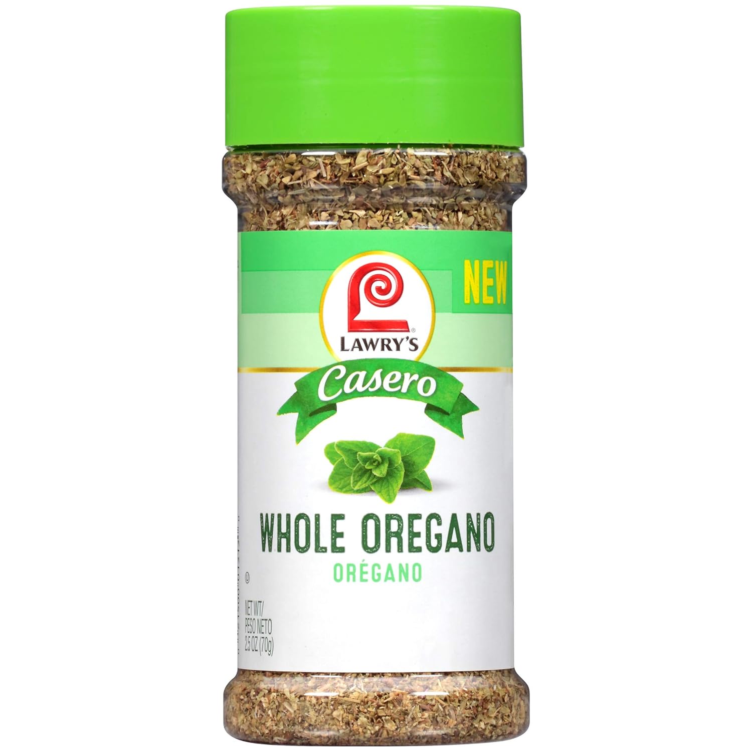Lawry's Casero Whole Oregano, 2.5 oz