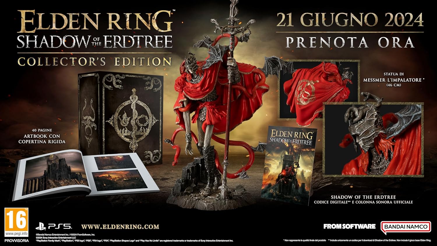Bandai Namco Elden Ring Shadow of the Erdtree Collector's Edition (PS5)