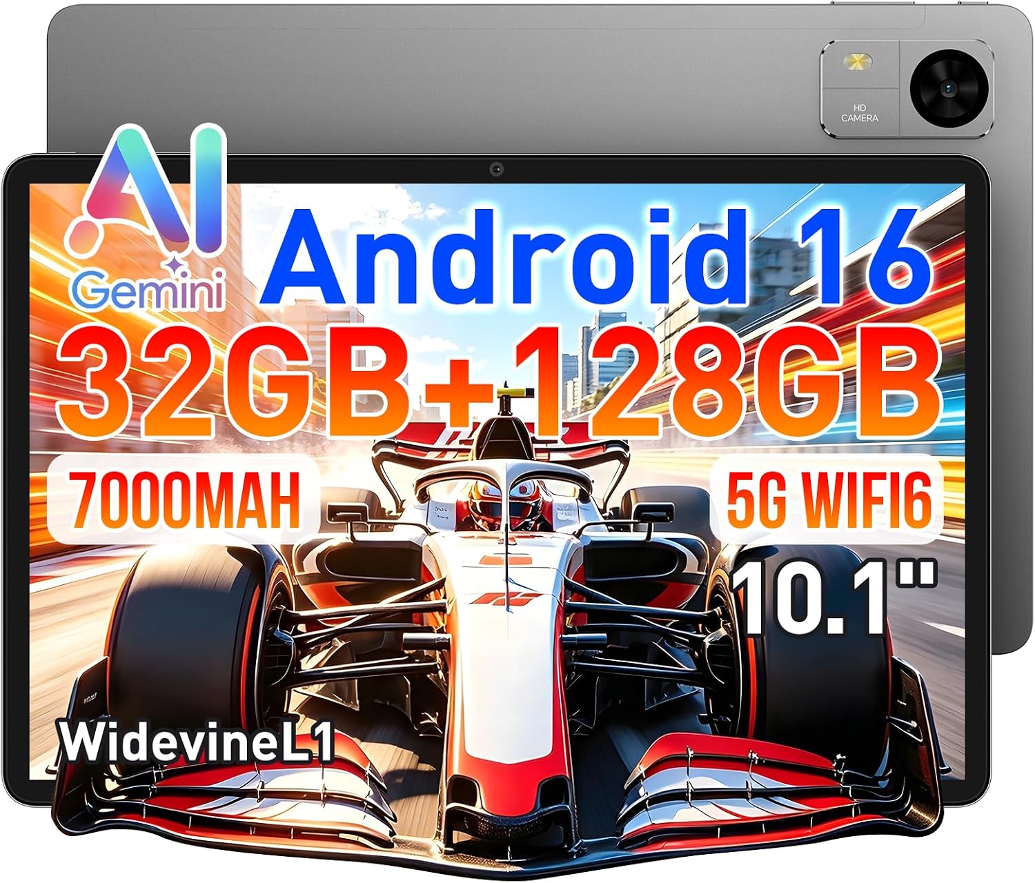 TECLAST M50T 10.1 Inch Gemini AI Tablet, 32GB RAM 128GB ROM Android 16