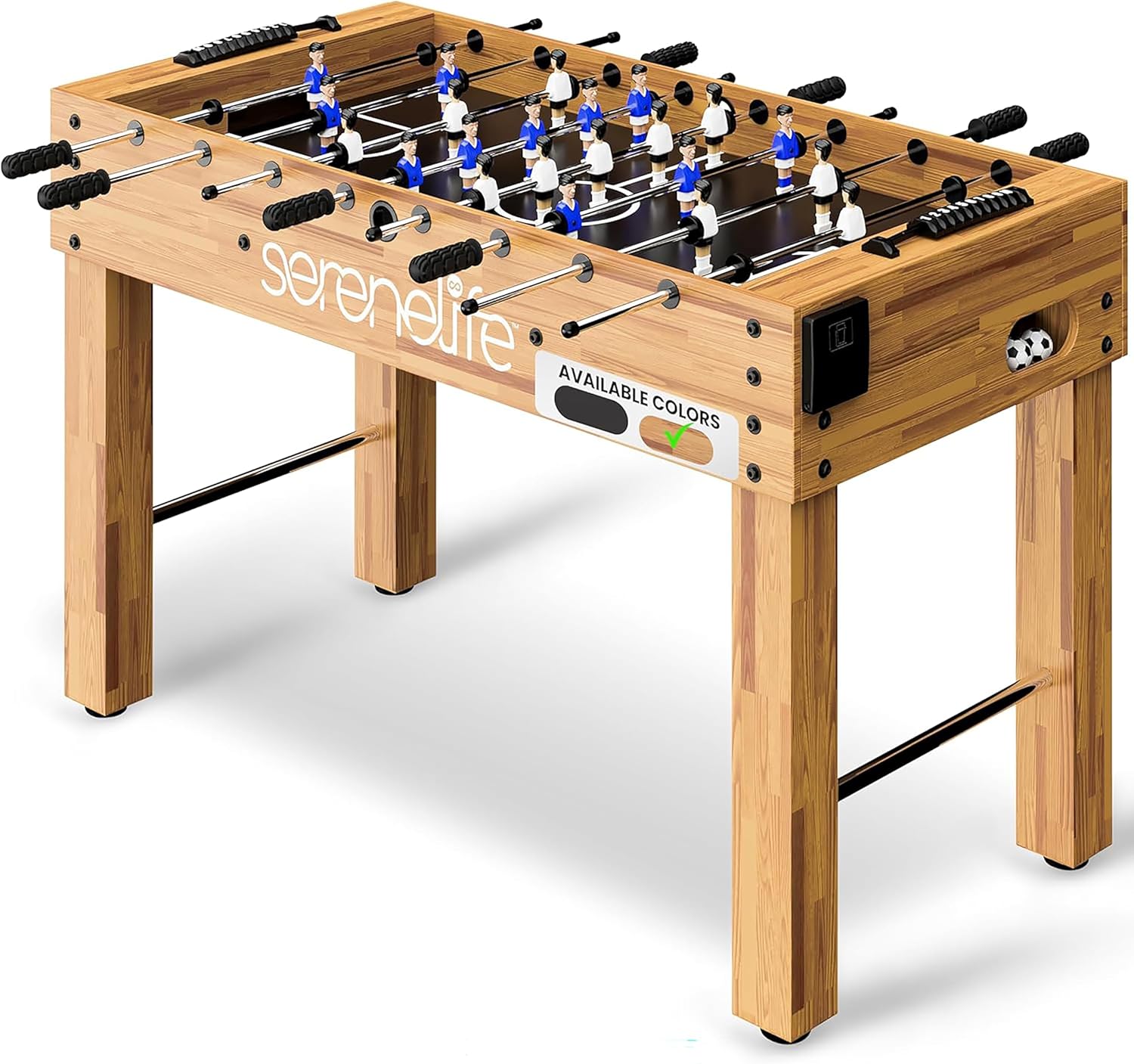 SereneLife 48" Competition Table Football Home Arcade Game Room