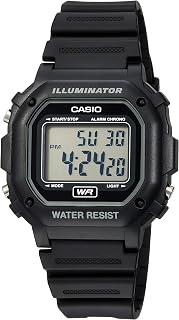 Casio F108WH Series | Men's Digital Watch | Illuminator | Water Resistant | LED Light | Daily Alarm | 1/100 SEC Stopwatch | 3 Hands (HR, Min, SEC) | Date/Day Display | Daily Alarm | 7 Year Battery