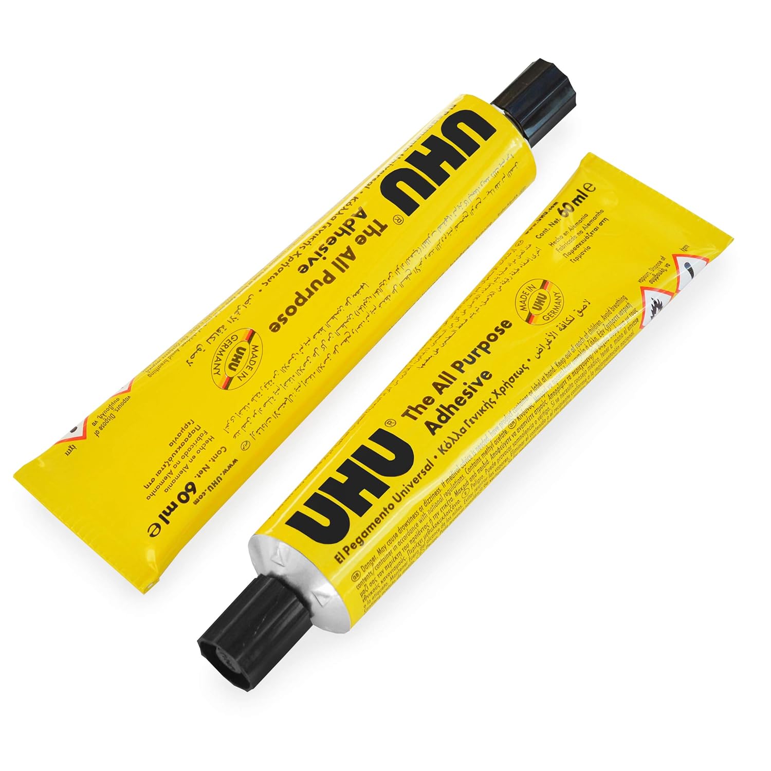 UHU Universal glue - 60 ml - pack of 2 tubes