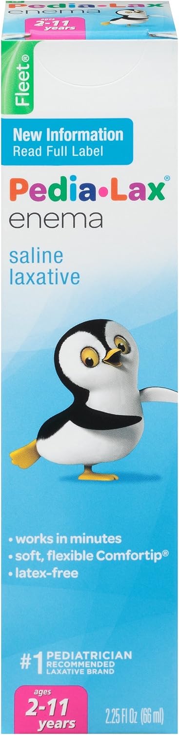 Pedia-lax Fleet Enema Children 2.25oz (Pack 3)