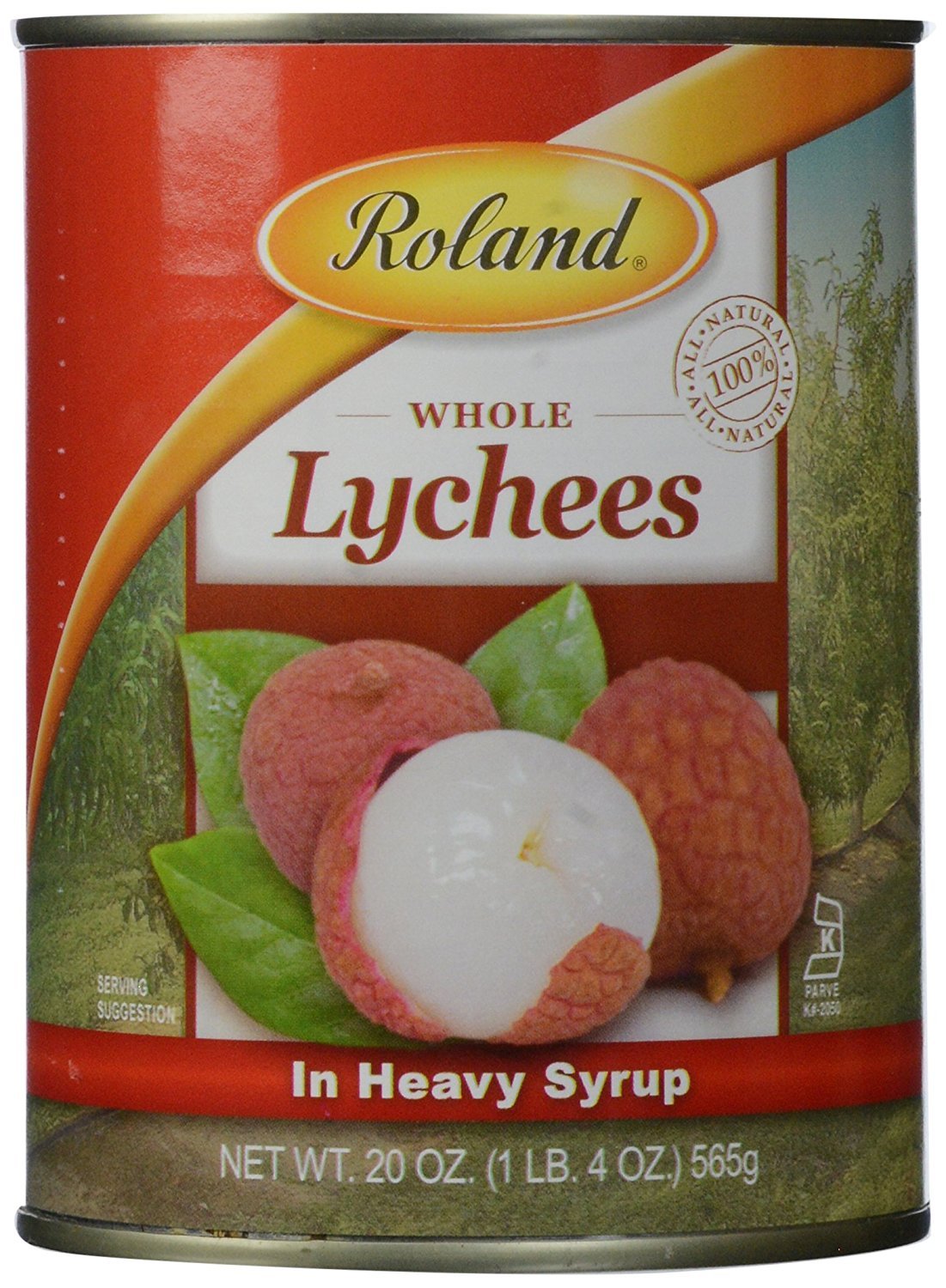 Roland Lychees In Heavy Syrup, 20 oz